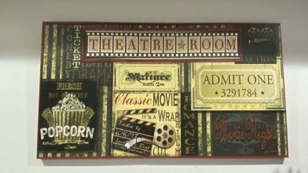 movies theater decor
