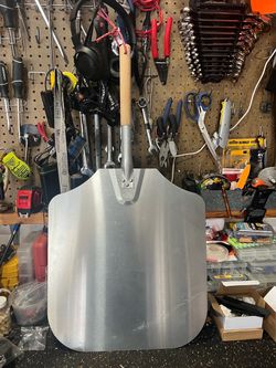 Aluminum pizza paddle