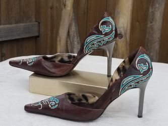 Roberto Cavalli DesignerD'orsay heels Size 6