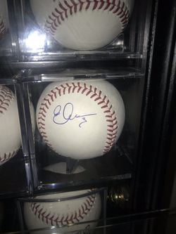 Evan Longoria autographed baseball