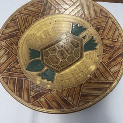 Common Ground Eric Olson Studio Art Pottery turtle Bowl