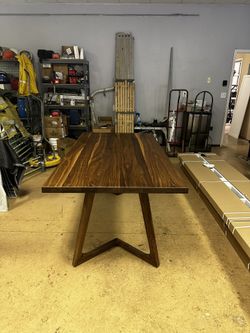 Custom Made Black Walnut Dining Room Table 72X36