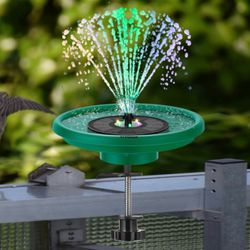 Solar Bird Bath