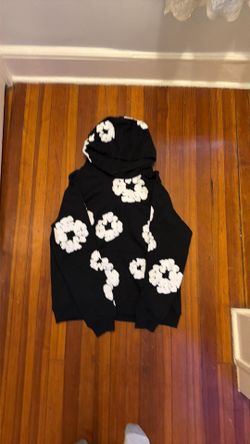 Black and White Denim Tears Hooodie