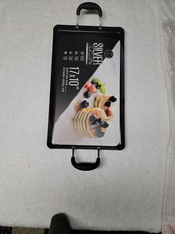 regtangle griddle pan 17x10inch
