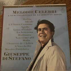 Giuseppe di Stefano - Melodie Celebri Lp