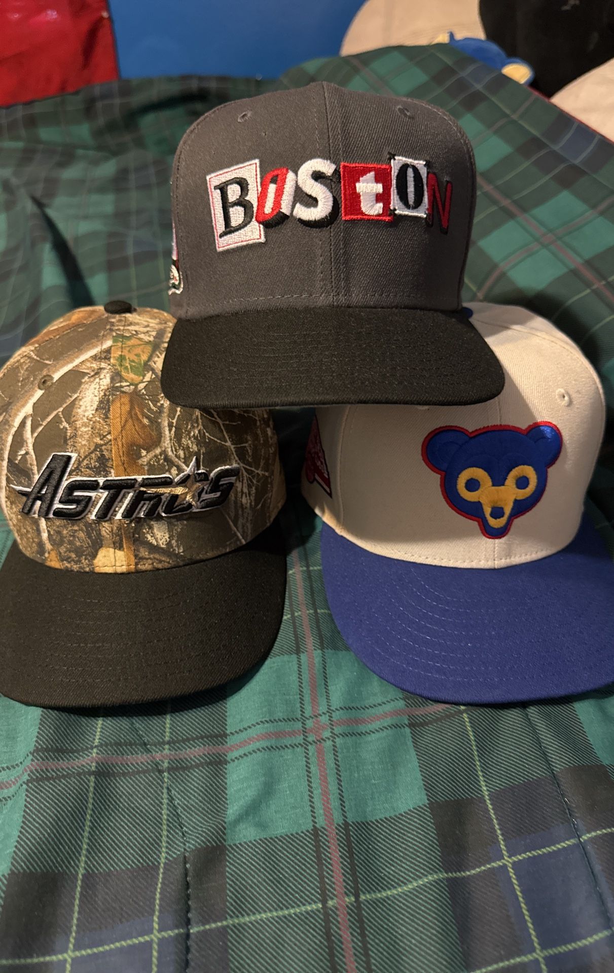 Fitted New Era Hats Side Patch 