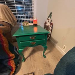 Emerald end table or night stand