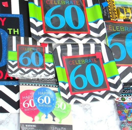 60th Birthday Decorations