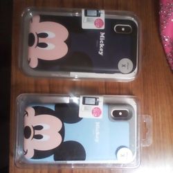 Iphone X Mickey Mouse Phone Cases (And Pooh Also Available)