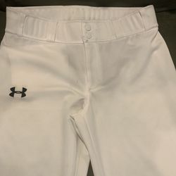 2 Pairs Of Youth Extra Large White Baseball Pants  