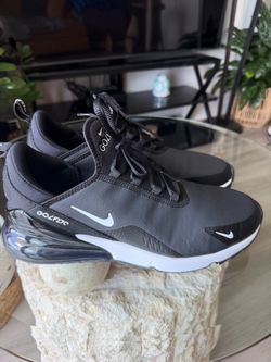 Nike Air Max 270 G Golf Shoes Black White CK6483-001 Men’s Size 10.5