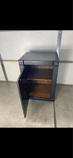 Nightstand solid wood