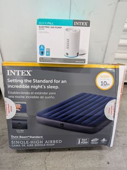 Inflatable Queen mattress
