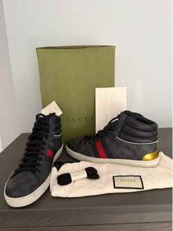 Gucci high tops size 11 Black Ace