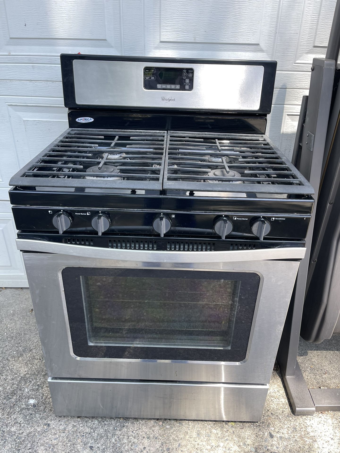 Gas Range Stove Whirlpool