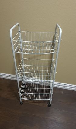 Rolling cart for kitchen/ bathroom/ miscellaneous items