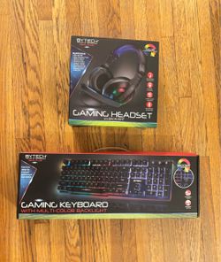 BYTECH keyboard & headphone combo