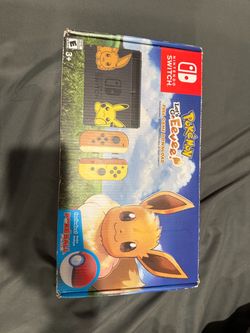 NEW Nintendo Switch Pokémon Let's Go Eevee Bundle
