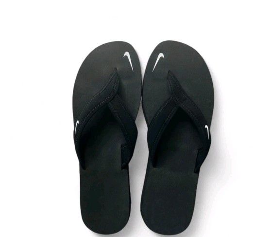 Women's Nike Celso Girl Thong Flip Flop Sandal Black/White