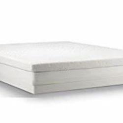 Tempur-pedic king thick memory foam mattress with box springs. $450