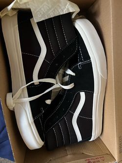 Vans Sk8-Hi Black/Marshmallow Size 6.5
