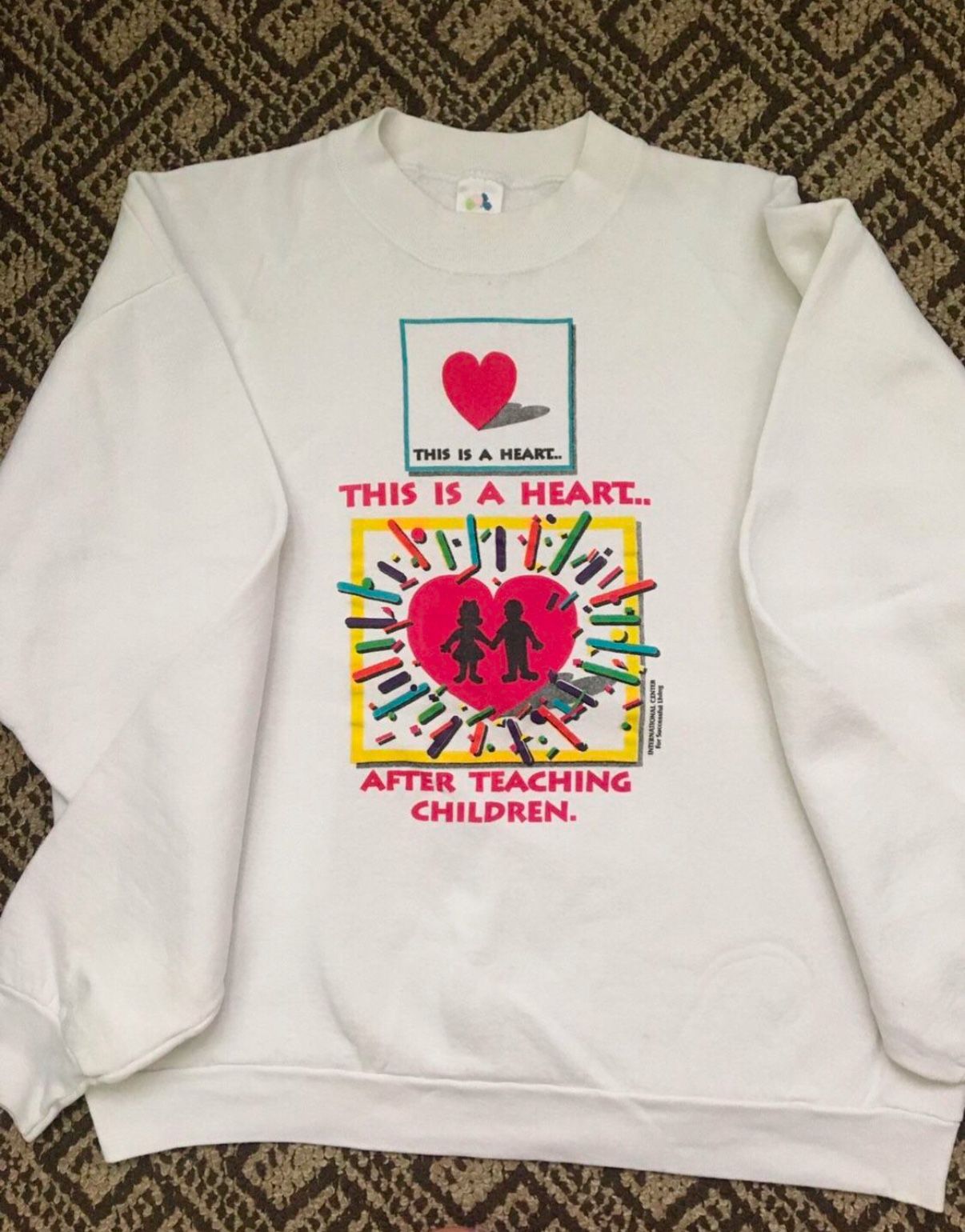 Ladies’ Teacher Sweatshirt Size M/L