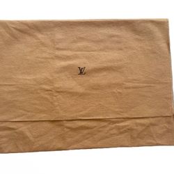 Louis Vuitton Flap Envelope Style Dust Bag 17.5” W x 13” H
