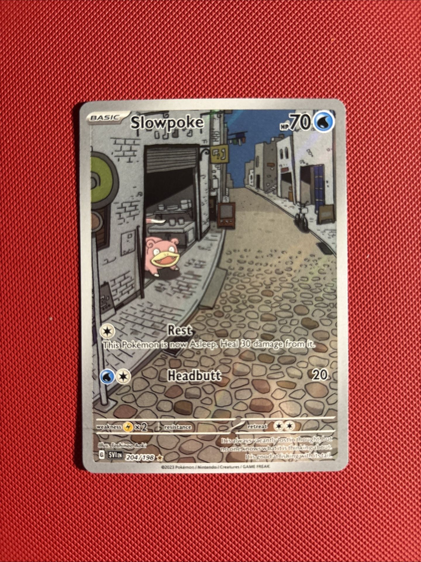 Slowpoke 204/198 SV01: Scarlet & Violet Base Set Holo