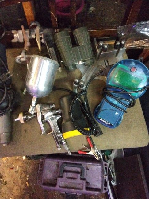 Lots Of Good Tools In Man Cave Going Cheep Moving
