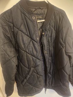 Banana Republic Quilted Bomber Jacket Size L