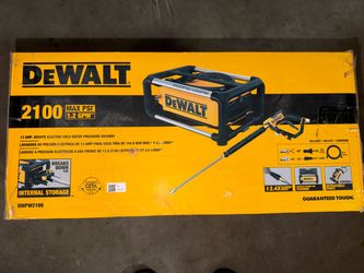 DeWalt DWPW2100 Electric Pressure Washer 2100 PSI. BRAND NEW NEVER OPENED