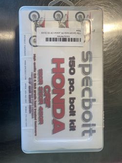 Specbolt: 150 Pc Bolt Kit- Honda 150, 250, 450