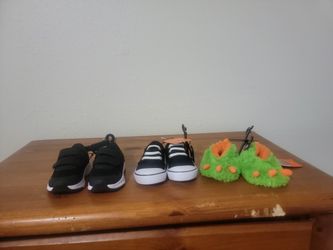 Shoes And Slippers  Size 5 And Two Size 4 $15 A Pair