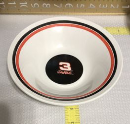 #3 Dale Earnhardt Collectible Snack/Soup Bowl, set of 4 pre-owned.