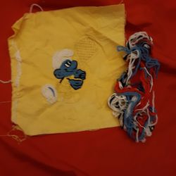 Needle Work To FINSH Smurfs