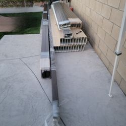 Pergola Aluminum Wood 