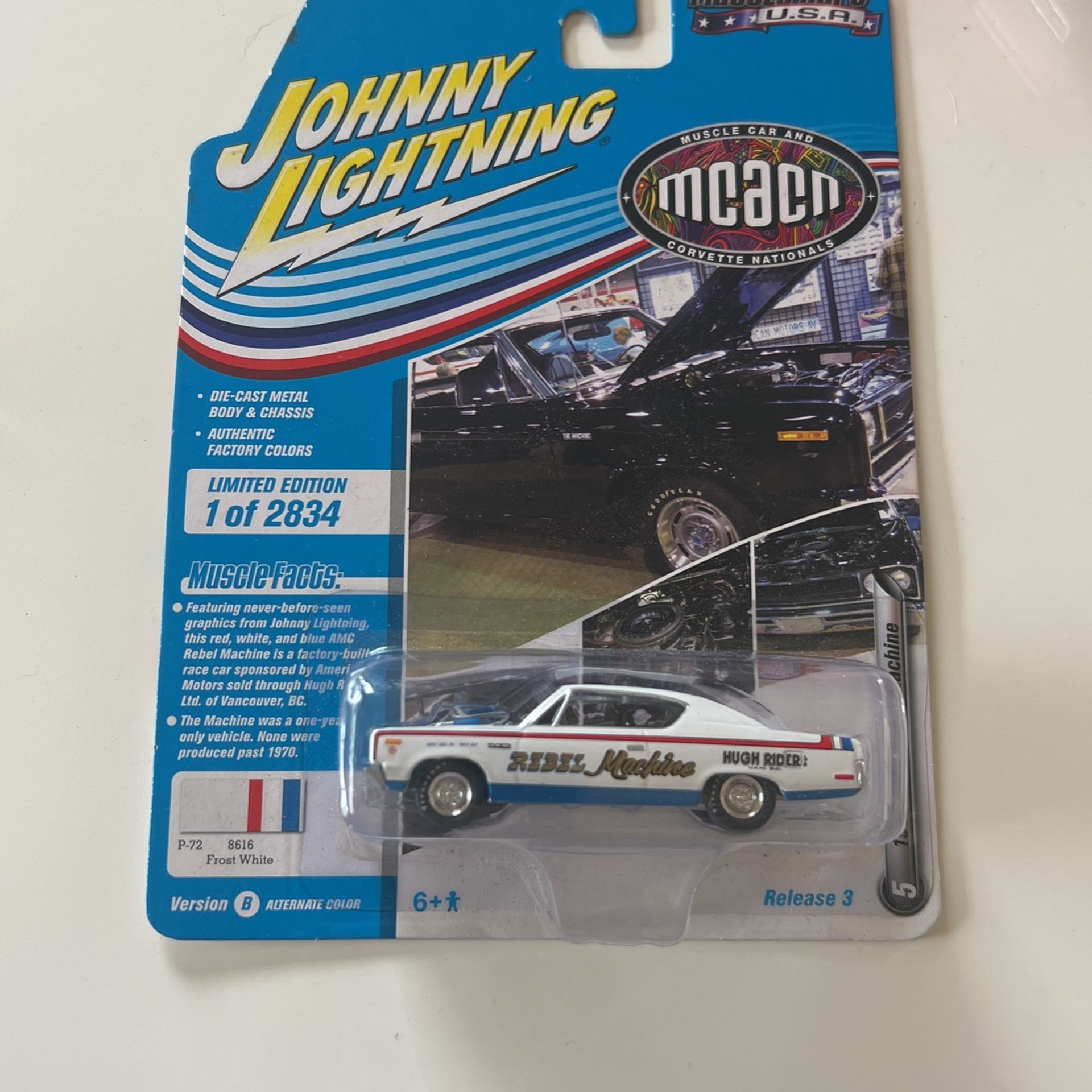 Johnny Lightning 1970 AMC Rebel Machine