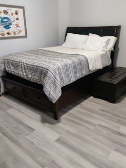 Bed Frame With Storage