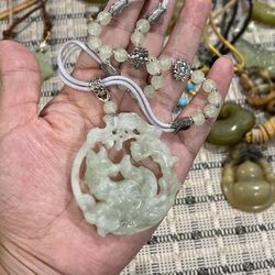 Serpentine Jade Pendant 😊💲7–💲20