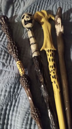 Harry Potter Wizard Wand Collection Set of 4