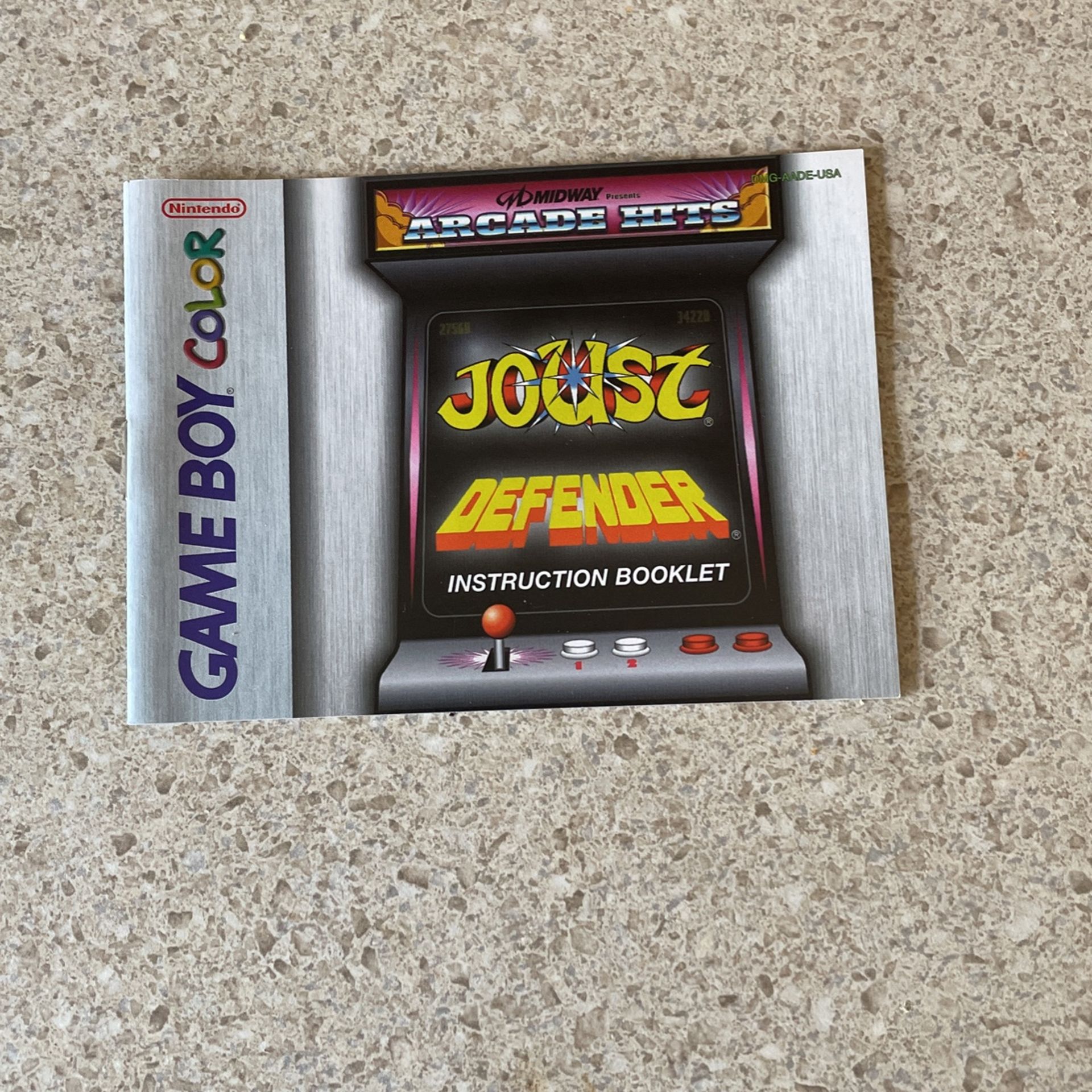 Gameboy Color Instructions Manuals