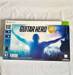 GUITAR HERO LIVE XBOX 360 New Sealed Wireless Bundle Complete Activision
