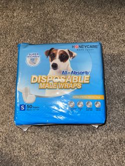Disposable Male Dog Wraps 