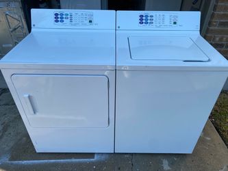 GE washer, and electric dryer