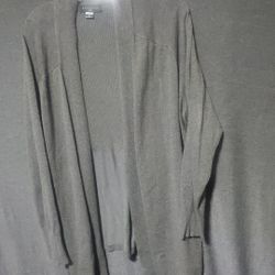Gray Cardigan Sz 2x