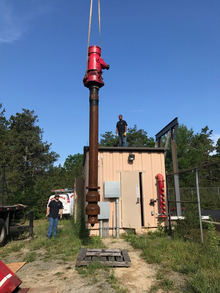 Fire Protection Water Pump System Cat 3208 Diesel Motor