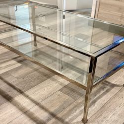 Pottery Barn Tanner Metal Coffee Table