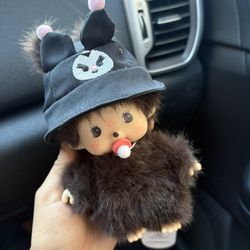 Kuromi Hat For Monchhichi Or Labubu 