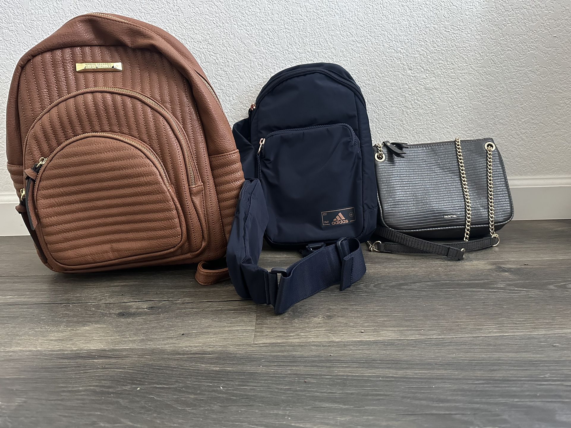 3 Brand New Bags (Various Sizes And Purposes)